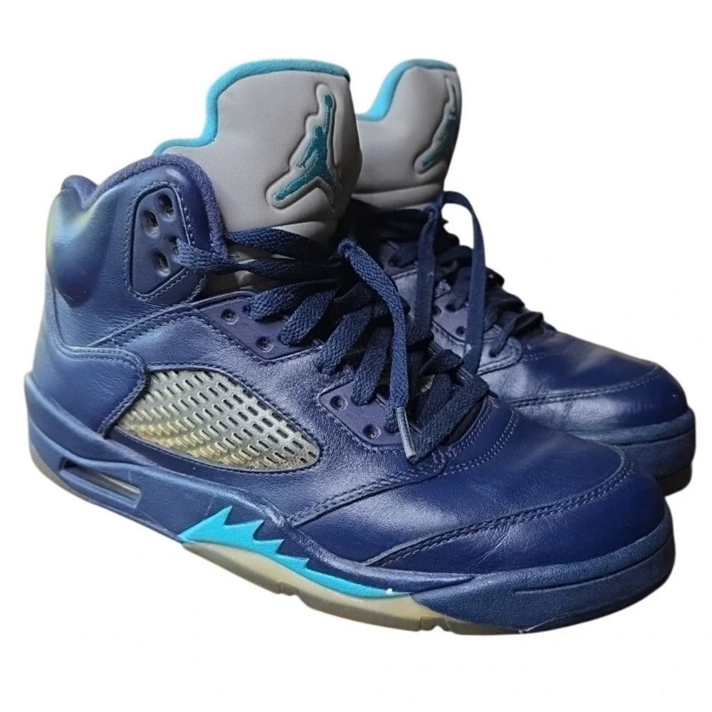 Nike Air Jordan 5 Retro Pre-Grape  Sneakers Men‎ Size 7.5